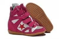 isabel marant street fashion chaussures star white pink